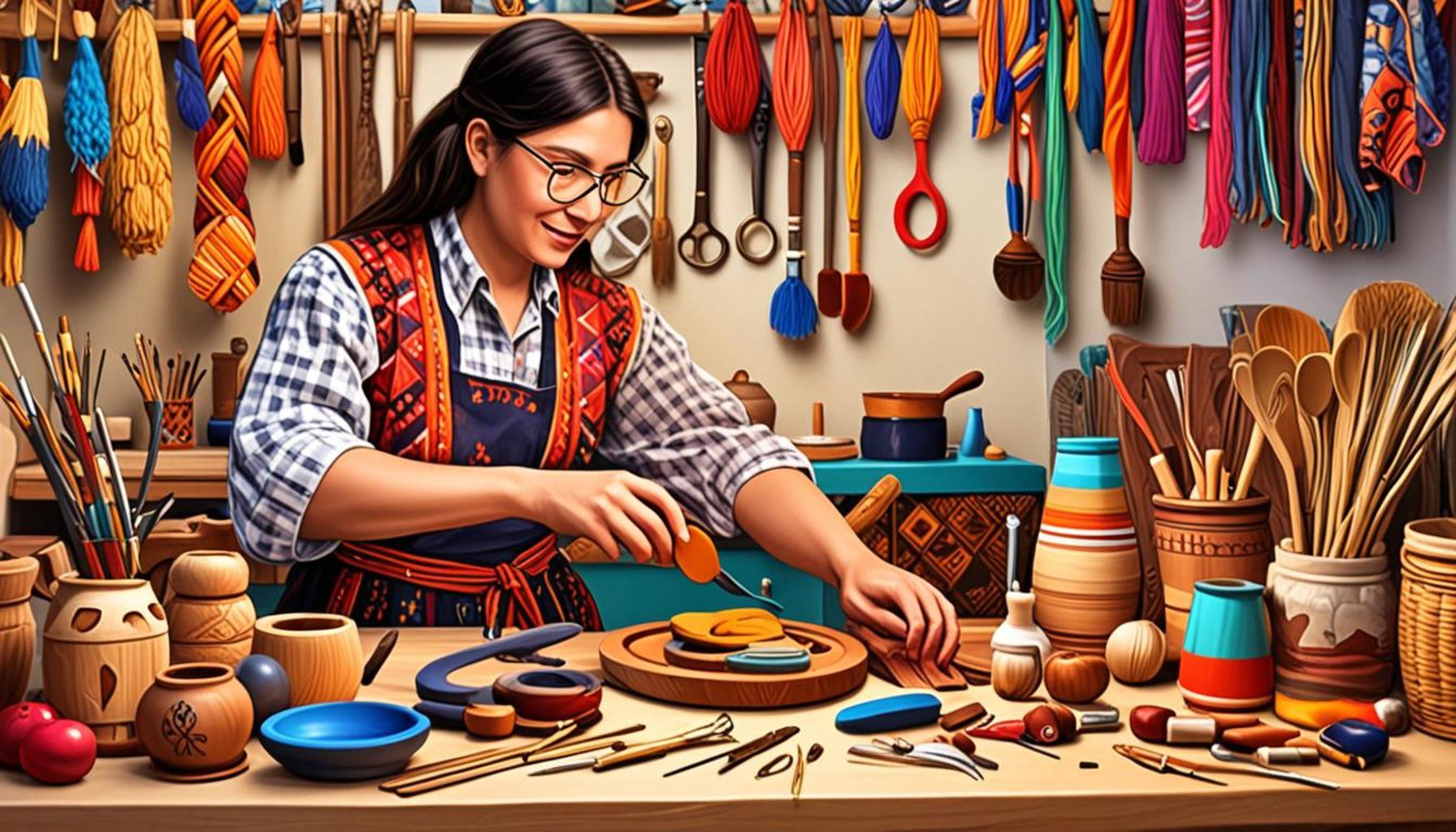 Crafting and Manual Traditions: Exploring the Cultural Heritage of Artisans in the USA