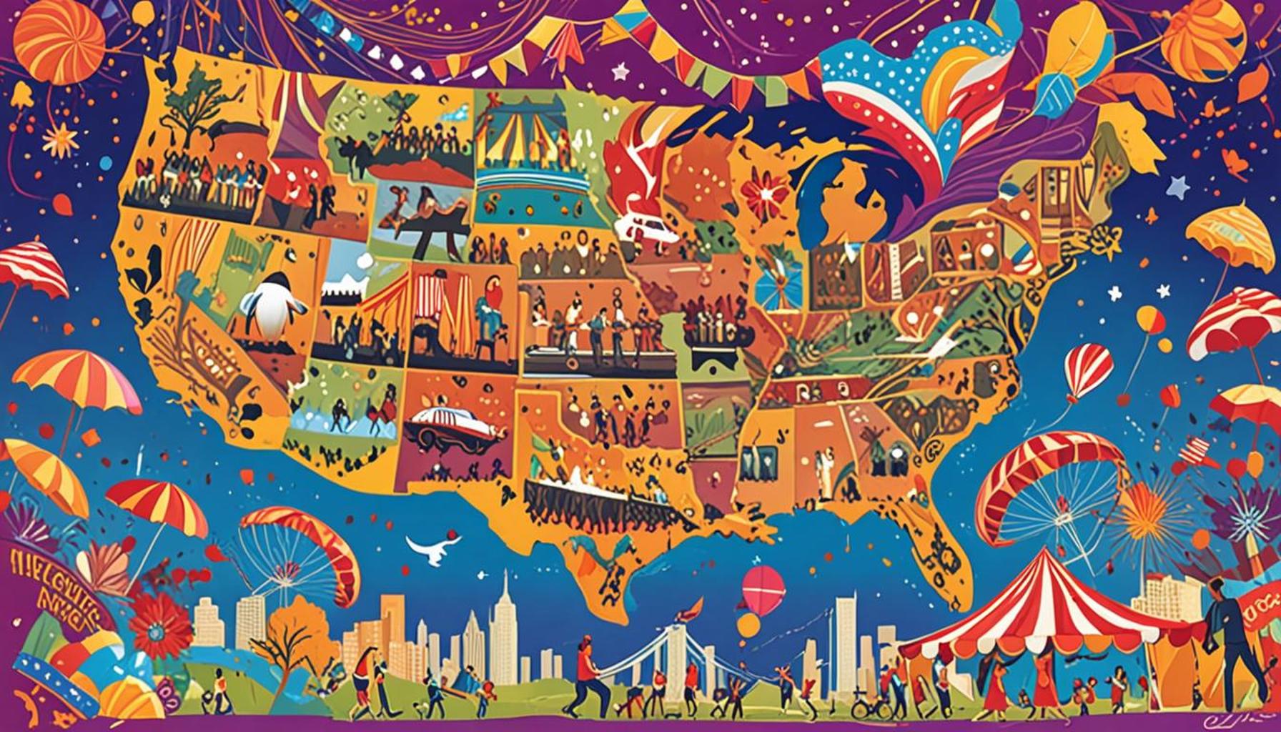 Festival Itineraries: Cultural Experiences through Celebrations and Annual Events in the United States