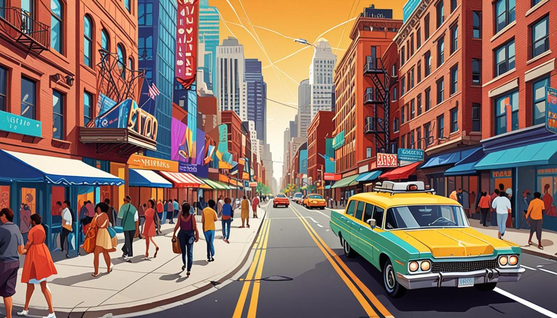 Cities in Motion: Urban Itineraries that Connect Culture and Entertainment in American Metropolises