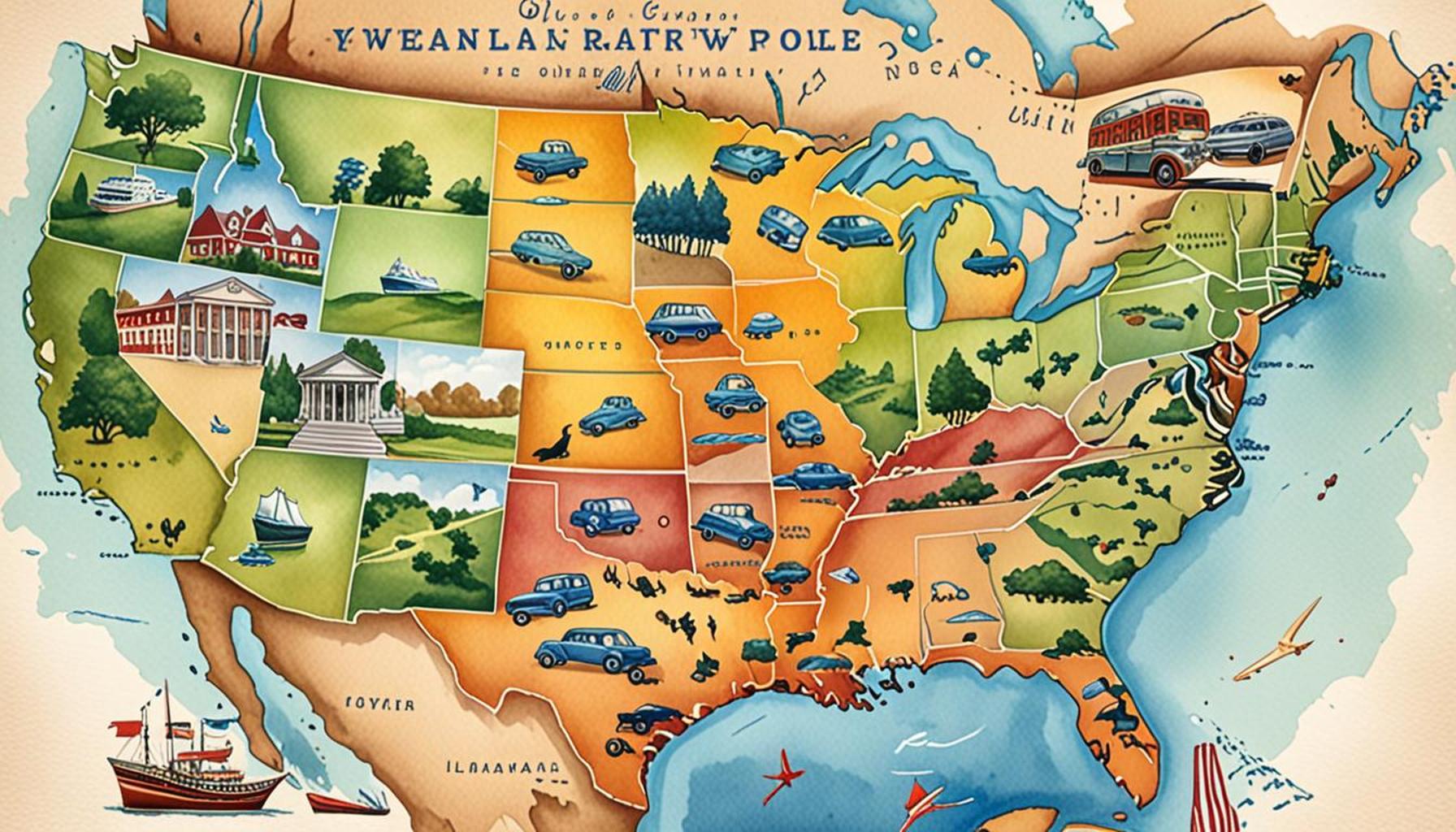 Paths of History: Itineraries that Reveal the Cultural and Heritage Landmarks of the USA